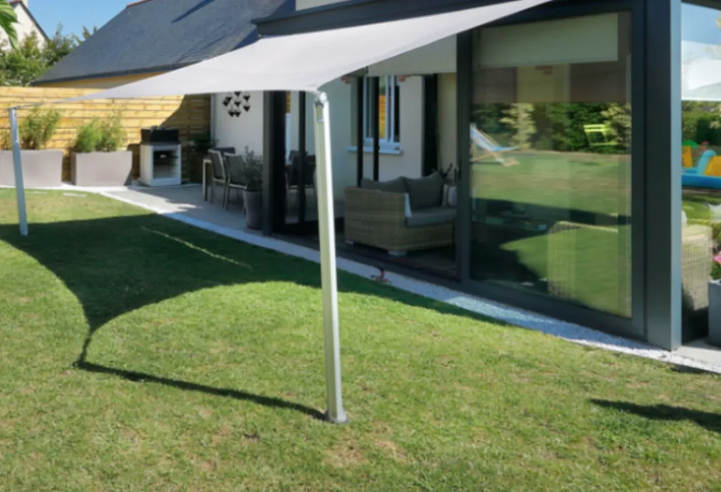 Les différentes étapes pour fabriquer un mât pour voile d'ombrage