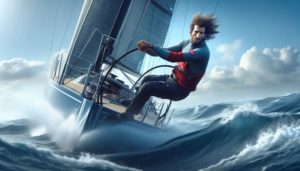 Sébastien Simon skipper